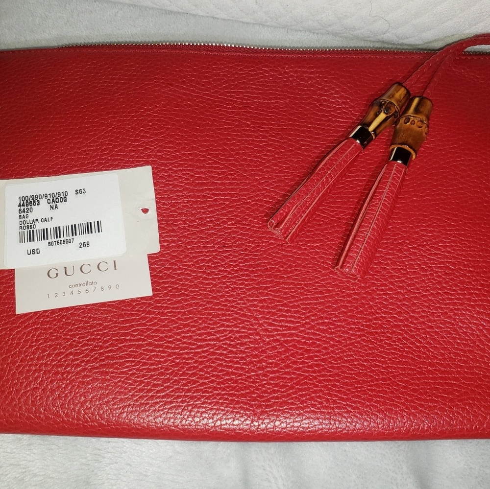 Brand new authentic Gucci clutch